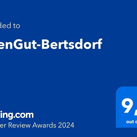 Apartmán Auengut-Bertsdorf Exteriér fotografie